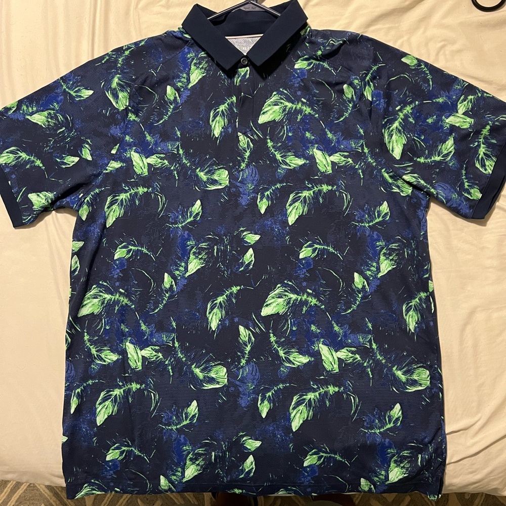 Under Armour aop golf polo XL NWT